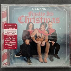NWT Hanson - Finally It's Christmas CD